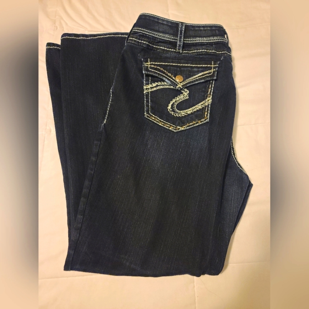 Silver Suki Jeans
